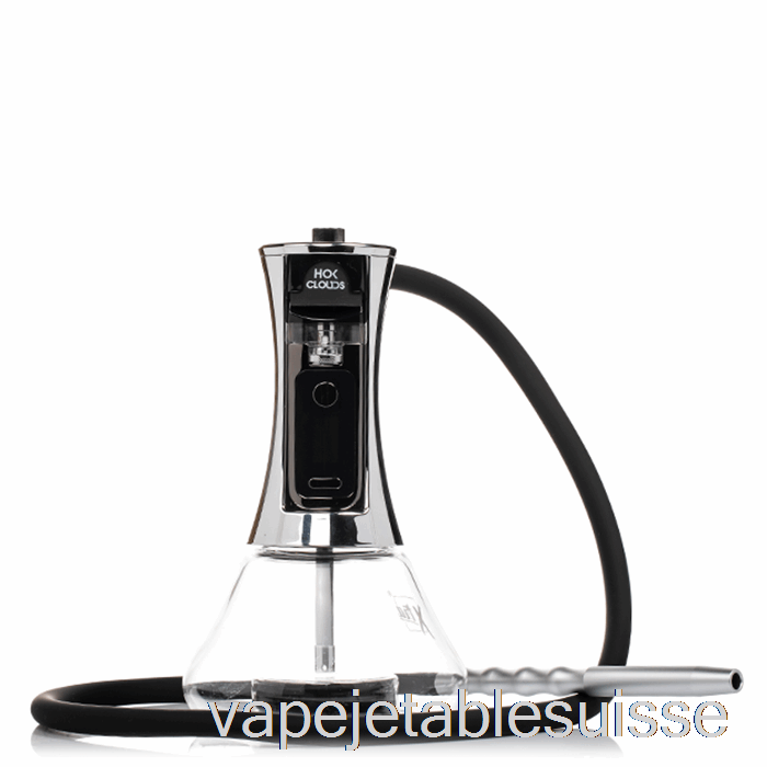 Vape Suisse Xtra Hok Clouds Kit E-narguilé Argent